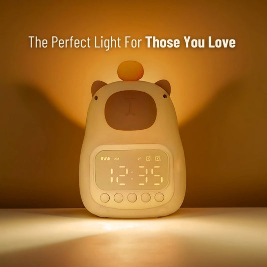 Cute Capybara Digital Alarm Clock